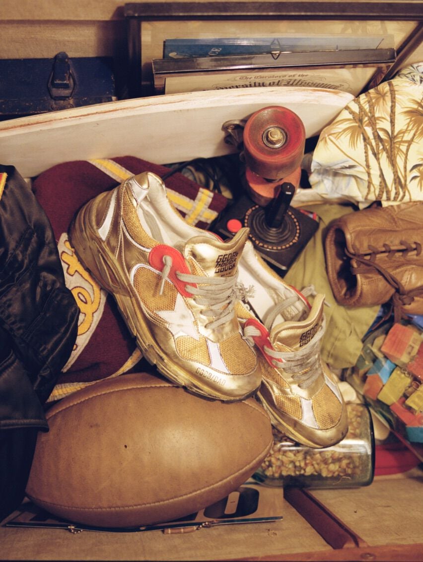 Vintage effect Dad-Star sneakers | Golden Goose